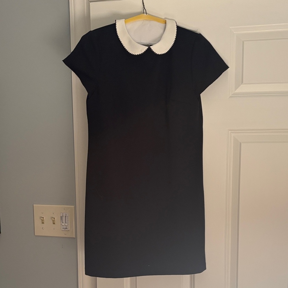Urban Outfitters Black Dress with White Collar